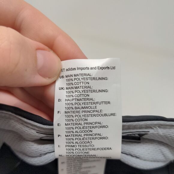 Adidas Men's Strapback Hat Black OSFM 100% Polyester Embroidered Penn Logo - Picture 13 of 13